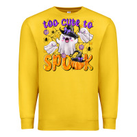 Lemon Too Cute To Spook Premium Sweatshirt - texasbilliewilder