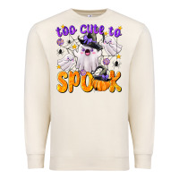 Sandshell Too Cute To Spook Premium Sweatshirt - texasbilliewilder