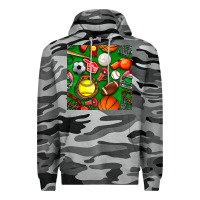 Slate Camo physical education class seamless pattern Premium Hoodie - BundleAndBundleShop