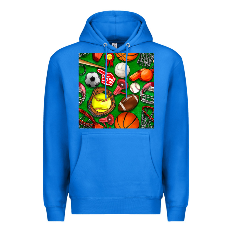 Physical Education Class Seamless Pattern Premium Hoodie by BundleAndBundleShop | Teevron