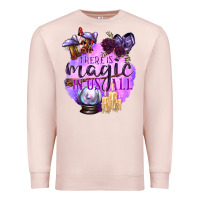 Pale Pink There Is Magic In Us All Premium Sweatshirt - texasbilliewilder