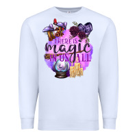 White There Is Magic In Us All Premium Sweatshirt - texasbilliewilder