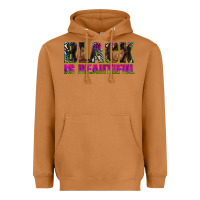 Meerkat black is beautiful neon Heavyweight Hoodie - texasbilliewilder