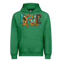 Emerald love my tribe native american indian headdress Urban Hoodie - Artiststas