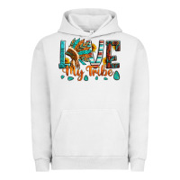 Pigment Lunar Rock love my tribe native american indian headdress Urban Hoodie - Artiststas