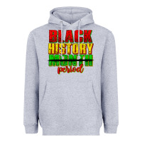Heather Grey black history month period juneteenth Heavyweight Hoodie - texasbilliewilder