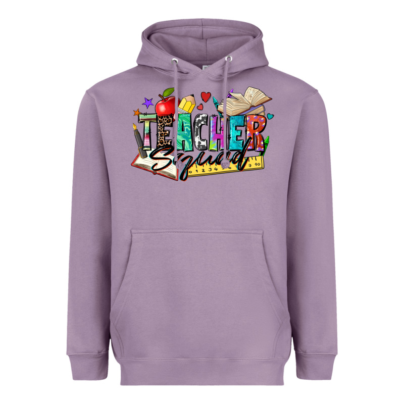 Teacher Squad Heavyweight Hoodie by Zillion Design Studio | Teevron