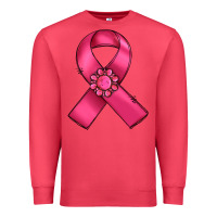 Cardinal breast cancer awareness ribbon Premium Sweatshirt - RanaPortraitStore