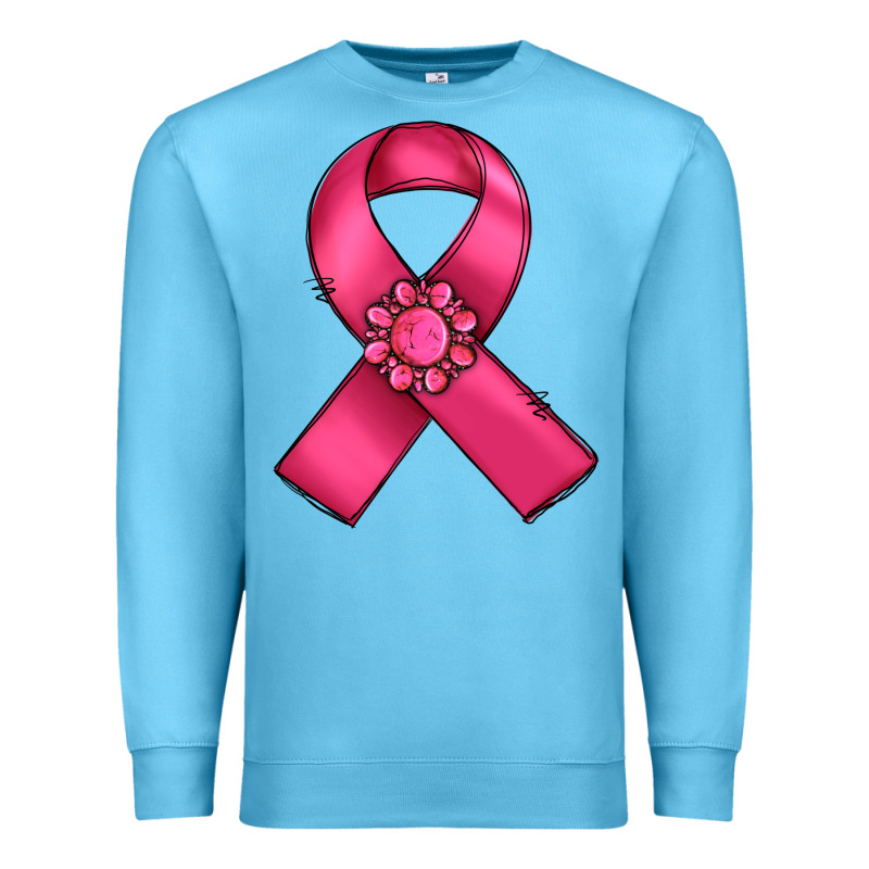 Breast Cancer Awareness Ribbon Premium Sweatshirt by RanaPortraitStore | Teevron