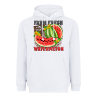 White farm fresh watermelon Heavyweight Hoodie - Zillion Design Studio