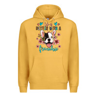 Mustard life is better with a frenchie Premium Hoodie - Jasminsmagicworld