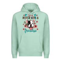 Seafoam life is better with a frenchie Premium Hoodie - Jasminsmagicworld