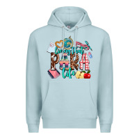 Blue Mist living that  para  life Premium Hoodie - AdoDesignShop