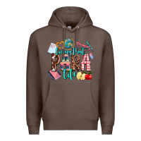 Coffee living that  para  life Premium Hoodie - AdoDesignShop