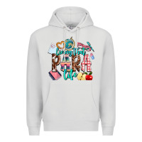 Dove Grey living that  para  life Premium Hoodie - AdoDesignShop