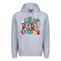 Heather Grey living that  para  life Premium Hoodie - AdoDesignShop