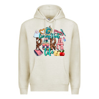 Oatmeal Heather living that  para  life Premium Hoodie - AdoDesignShop