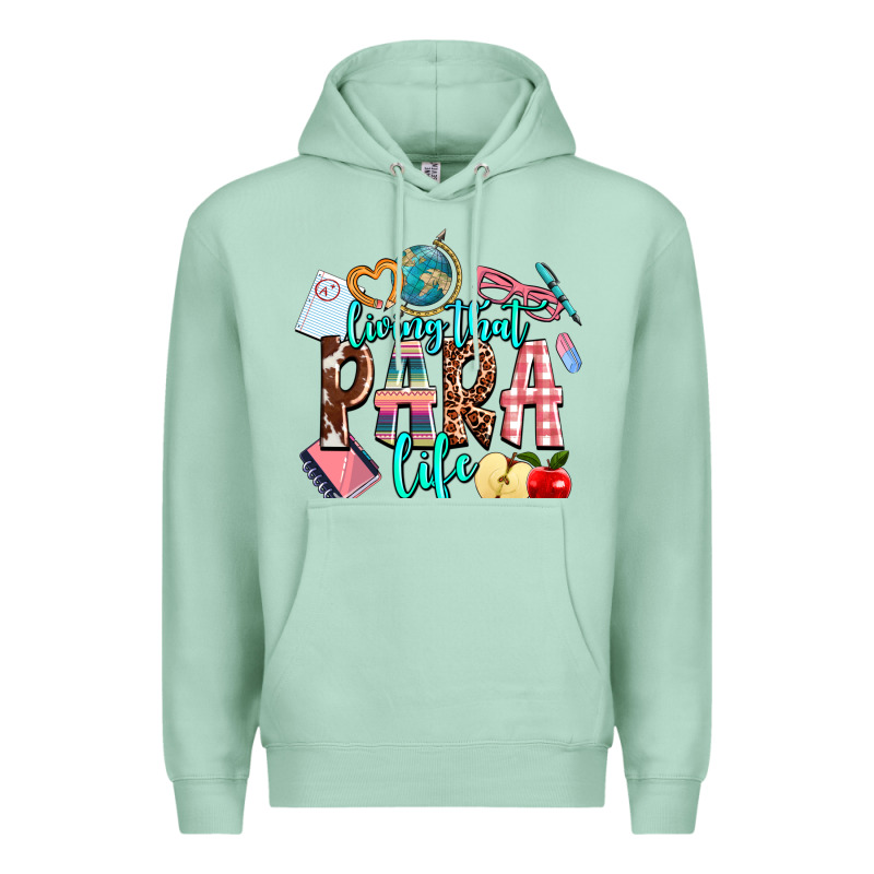 Living That  Para  Life Premium Hoodie by AdoDesignShop | Teevron
