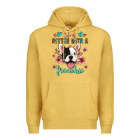 Antique Gold life is better with a frenchie Premium Hoodie - Jasminsmagicworld