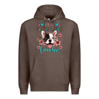 Coffee life is better with a frenchie Premium Hoodie - Jasminsmagicworld
