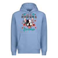 Colony Blue life is better with a frenchie Premium Hoodie - Jasminsmagicworld