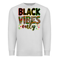 Dove Grey black vibes only Premium Sweatshirt - Zillion Design Studio