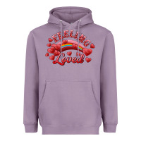Lavender Feeling Loved Valentine's Day Heavyweight Hoodie - RanaPortraitStore