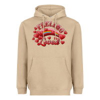 Mushroom Feeling Loved Valentine's Day Heavyweight Hoodie - RanaPortraitStore