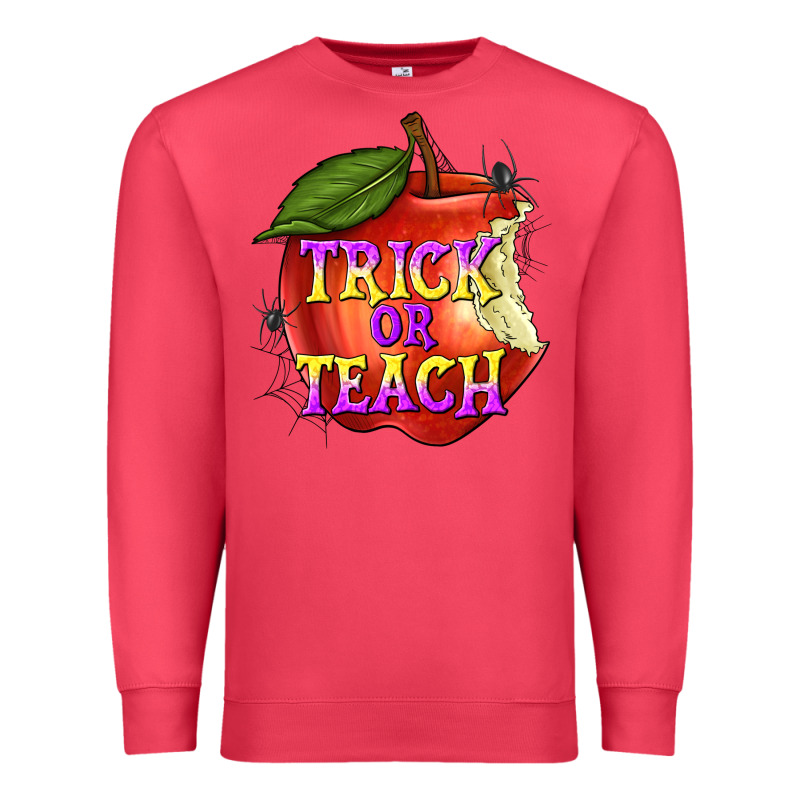 Trick Or Teach Premium Sweatshirt by texasbilliewilder | Teevron
