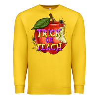 Lemon Trick or Teach Premium Sweatshirt - texasbilliewilder