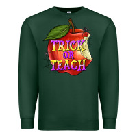 Sports Green Trick or Teach Premium Sweatshirt - texasbilliewilder