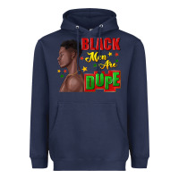 Navy black men are dope black man Heavyweight Hoodie - texasbilliewilder
