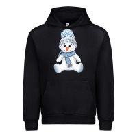 Black winter snowman Urban Hoodie - AdoDesignShop