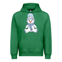 Emerald winter snowman Urban Hoodie - AdoDesignShop