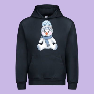 Winter Snowman Urban Hoodie Designed By Adodesignshop