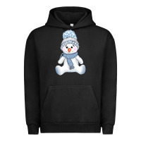 Pigment Black winter snowman Urban Hoodie - AdoDesignShop