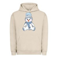 Pigment French Oak winter snowman Urban Hoodie - AdoDesignShop