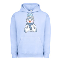 Pigment Grape Ice winter snowman Urban Hoodie - AdoDesignShop
