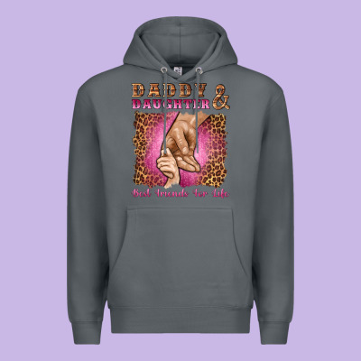 Daddy And Daughter Best Friends For Life Premium Hoodie Designed By Artiststas