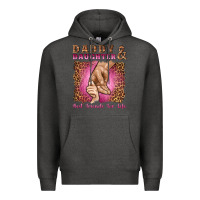 Charcoal Heather daddy and daughter best friends for life Premium Hoodie - Artiststas