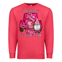 Cardinal breast cancer awareness pink truck gnomes Premium Sweatshirt - RanaPortraitStore
