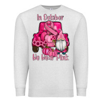 Oatmeal Heather breast cancer awareness pink truck gnomes Premium Sweatshirt - RanaPortraitStore