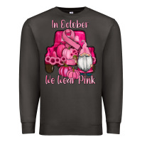 Smoke breast cancer awareness pink truck gnomes Premium Sweatshirt - RanaPortraitStore