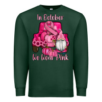 Sports Green breast cancer awareness pink truck gnomes Premium Sweatshirt - RanaPortraitStore