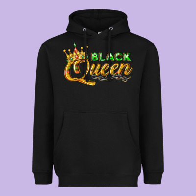 Heavyweight Hoodie black queen
