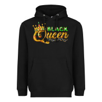 Black black queen Heavyweight Hoodie - texasbilliewilder