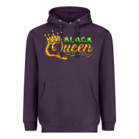 Plum black queen Heavyweight Hoodie - texasbilliewilder