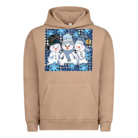 Pigment Burro snowman tumbler Urban Hoodie - AdoDesignShop