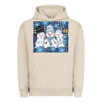 Pigment French Oak snowman tumbler Urban Hoodie - AdoDesignShop