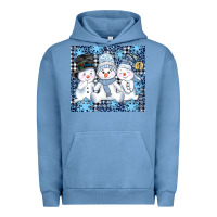 Pigment Pebble Blue snowman tumbler Urban Hoodie - AdoDesignShop